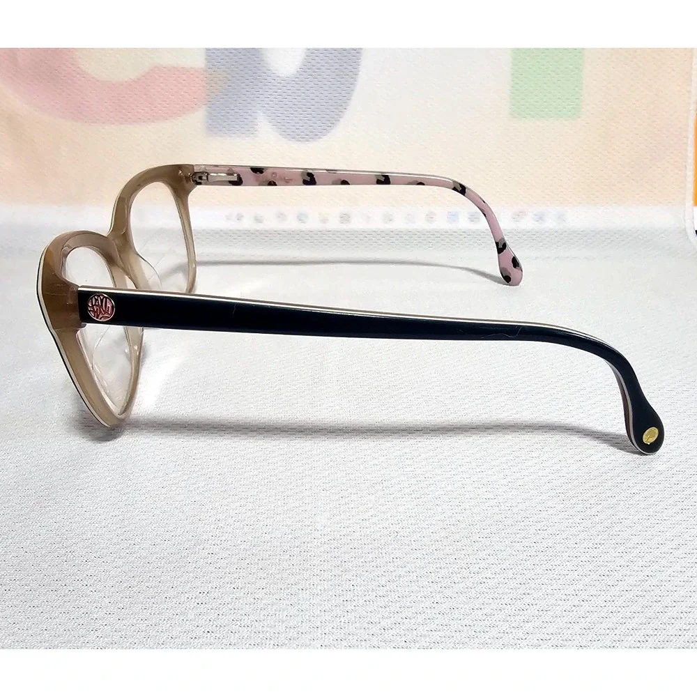 Lilly Pulitzer Navy (NV) & Pink Kimber Women's‎ Plastic Eyeglasses 